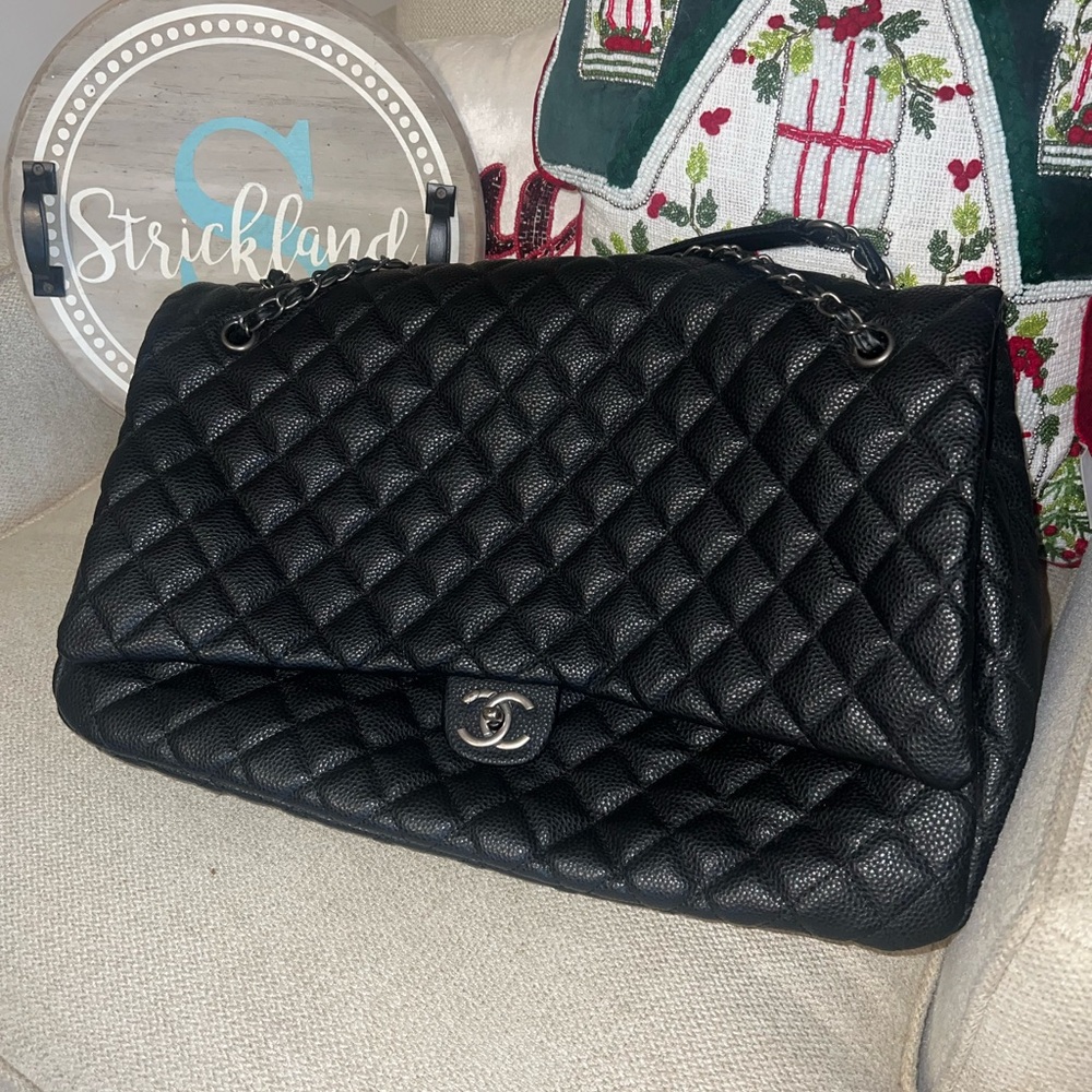 Black Quilted Shoulder Bag